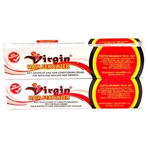 Virgin Hair Fertilizer 125g | Enriched With Coconut Oil 2 pack